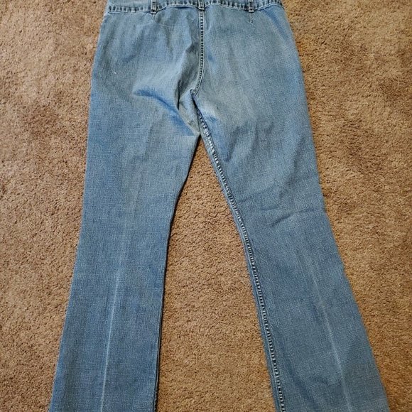Levi's Strauss Signature Jeans Misses Size 14 Womens Light Blue - Picture 8 of 9